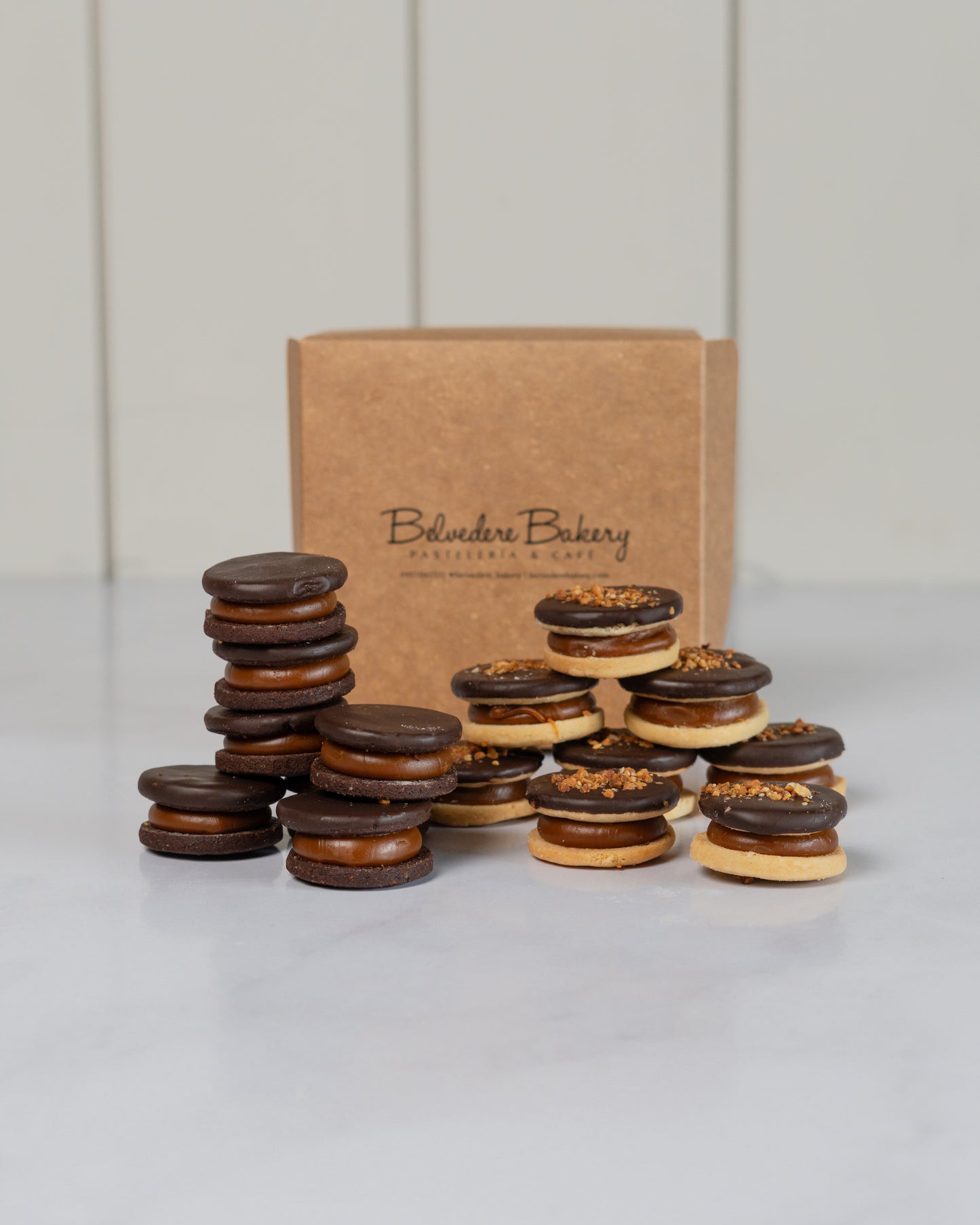 Box de 15 mini alfajorcitos