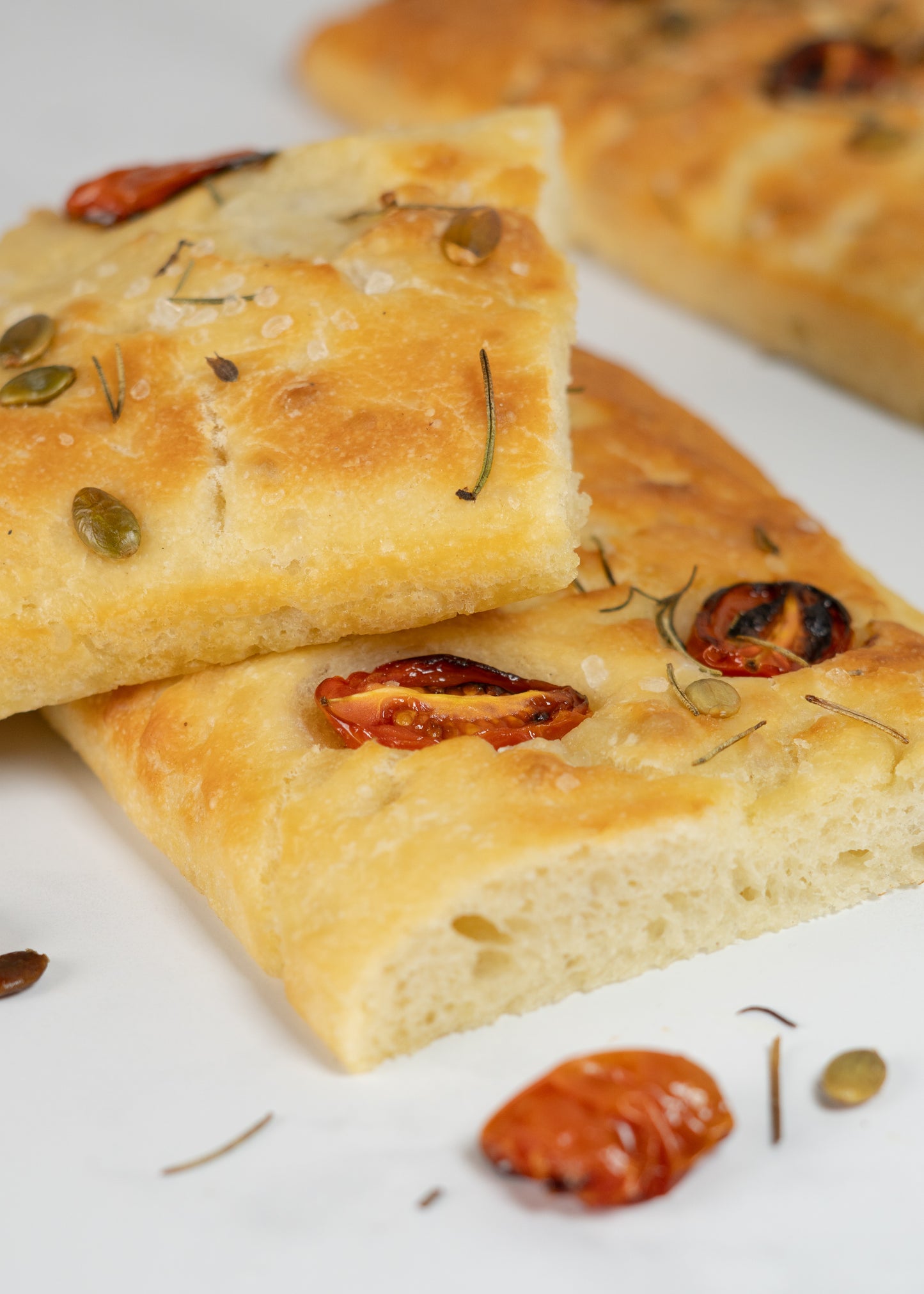 Focaccia de masa Madre (xmas)