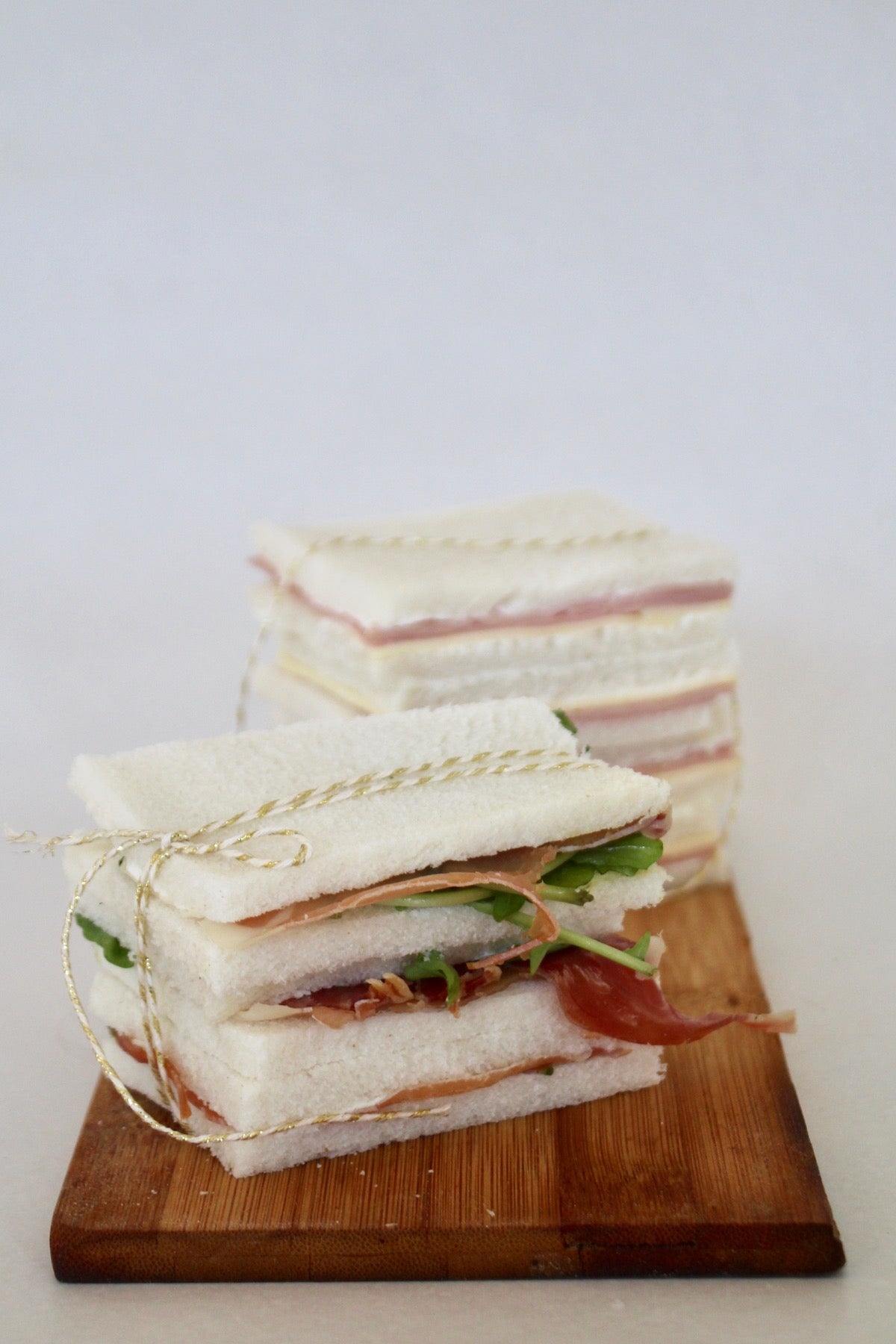 Sandwichitos de pan de miga Blanco