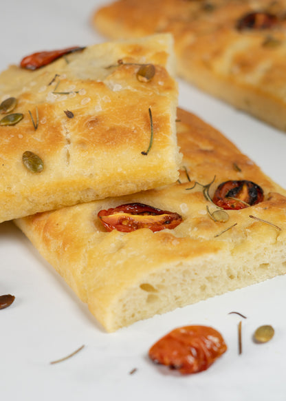 Focaccia de masa Madre (xmas)