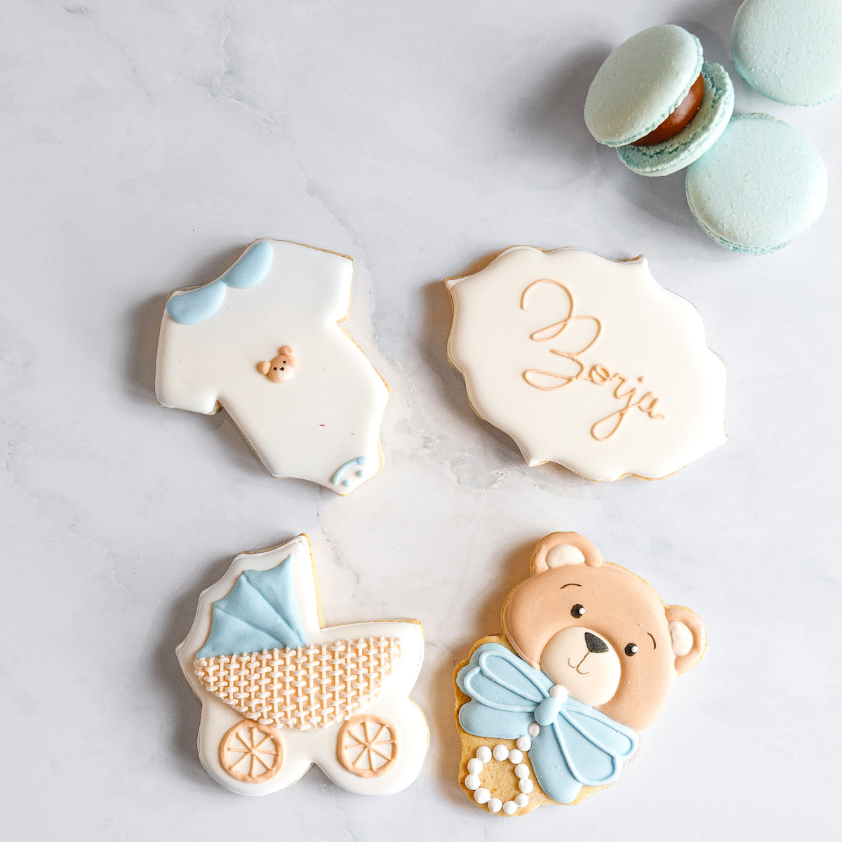 Cookie De Vainilla Con Glase