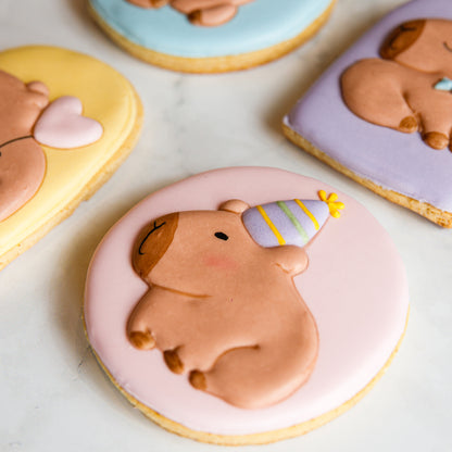 Cookie De Vainilla Con Glase