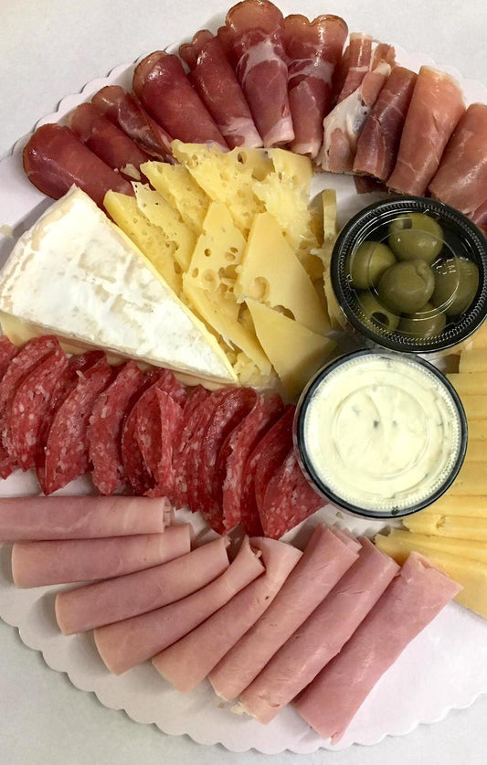 Picada de fiambres y quesos